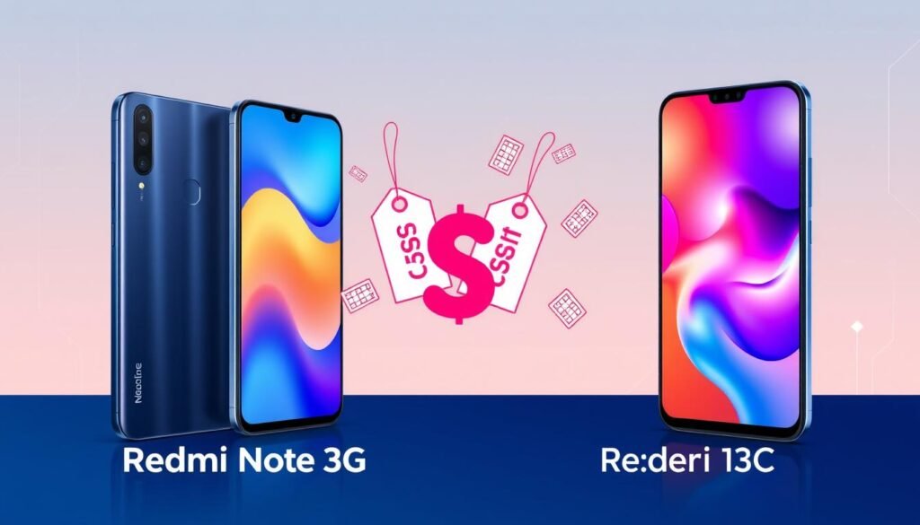 preços Redmi Note 13 5G e Redmi 13C